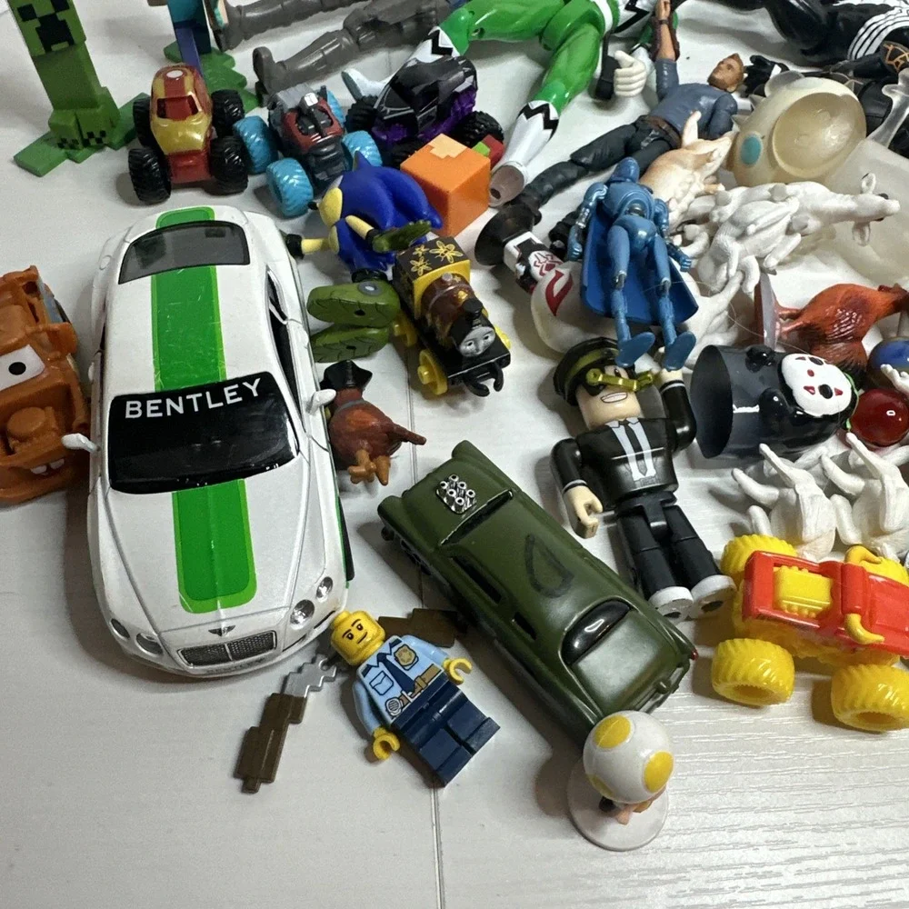 Boys Toys Junk Drawer Lot Figures Accessories More Lot